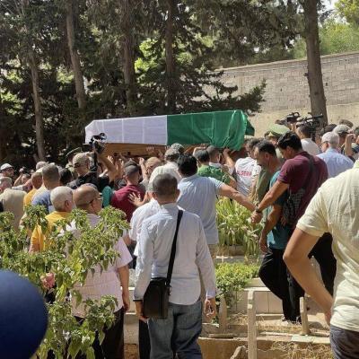 جنازة المدرب عبد الرحمن مهداوي 
