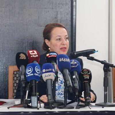 ministre de l'Environnement des Energies renouvelables, Samia Moualfi.