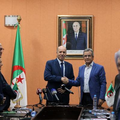السيد عبد الحق سايحي يتسلم مهامه الجديدة على رأس وزارة الصحة