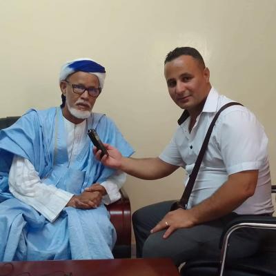 رئيس اتحاد  الادباء و الكتاب الموريتانيين
