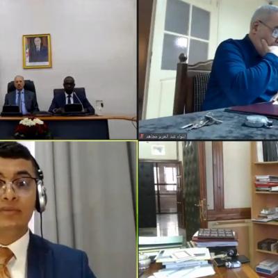 الندوة الافتراضية للشباب