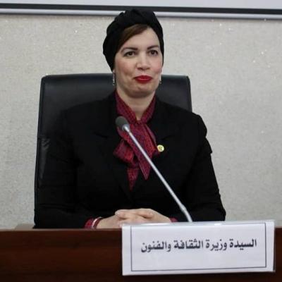 Soraya Mouloudji, ministre de la Culture et des Arts