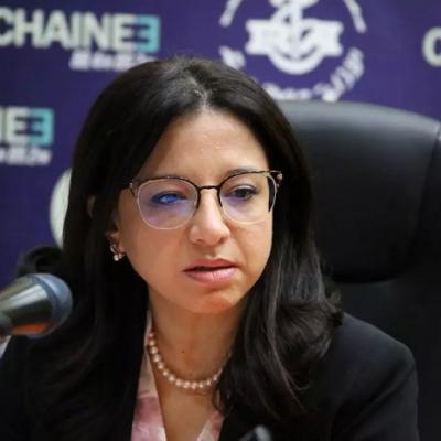 Amel Abdelatif, directrice générale des impôts 