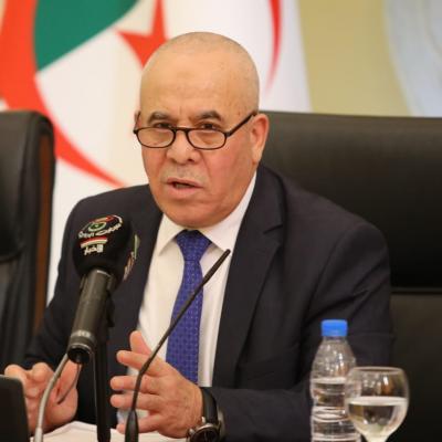 Youcef Chorfa, ministre du Travail, de l'Emploi et de la Sécurité sociale 