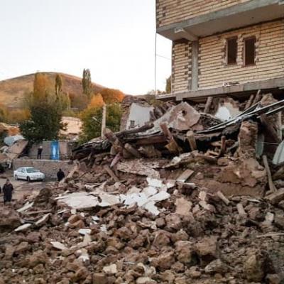 زلزال إيران