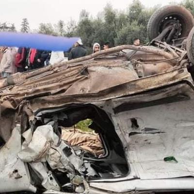 حادث مرور وهران 