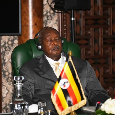 الرئيس الأوغندي 