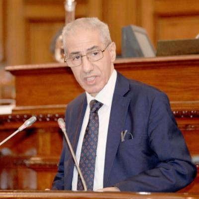 وزير المالية ابراهيم جمال كسالي 