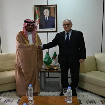 بلاني يستقبل سفير المملكة العربية السعودية بالجزائر