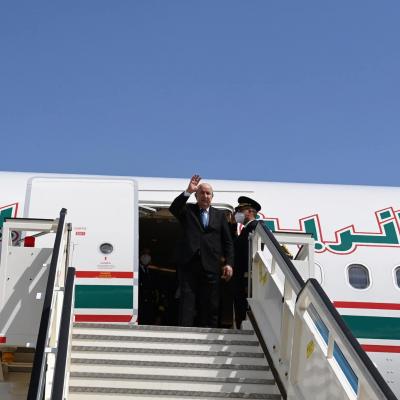 رئيس الجمهورية يغادر البرتغال