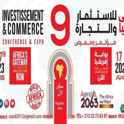 المؤتمر الافريقي التاسع للاستثمار والتجارة