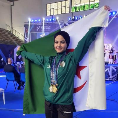 3 médailles d'or pour Nadia Katbi au Championnat d’Afrique 2023 