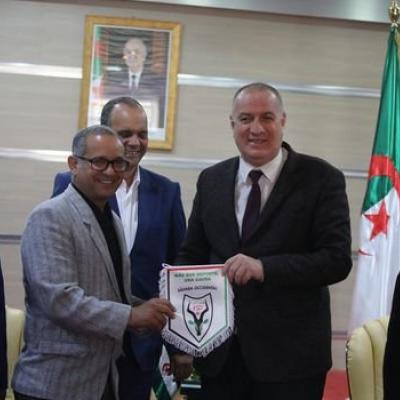 تكريم المنتخب الصحراوي لكرة القدم 