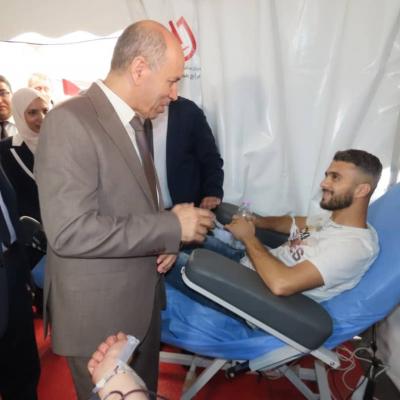 سايحي: ضرورة تعزيز ثقافة التبرع بالدم لترقية الخدمات الصحية وزير الصحة
