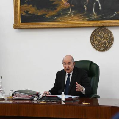 Abdelmadjid Tebboune, président de la République