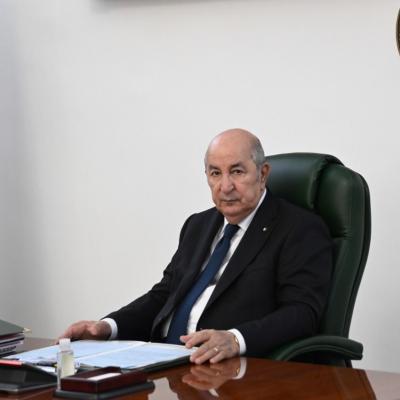 Abdelmadjid Tebboune, président de la République