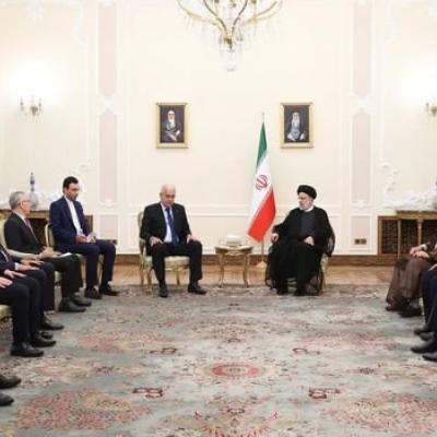بوغالي يستقبل بطهران من طرف الرئيس الإيراني