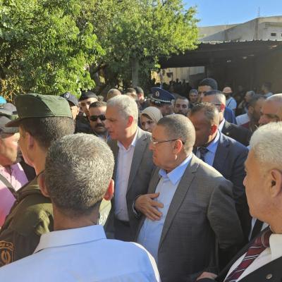 مراد يعزي عائلة ضحايا الاختناق ببئر