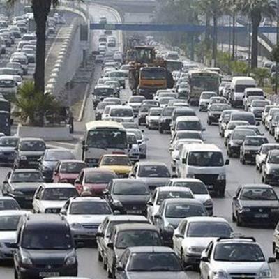 الاختناق المروري بالعاصمة