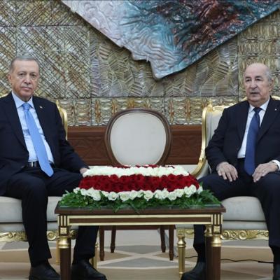 الرئيسان الجزائري والتركي