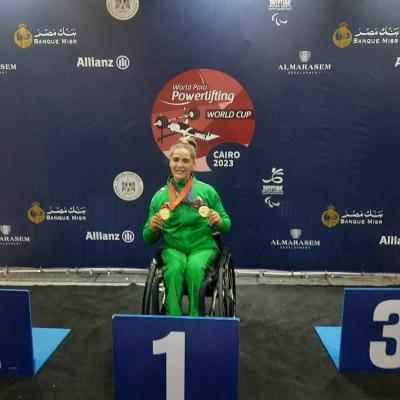  2024 Samira Guerioua qualifiée pour les Jeux Paralympiques de Paris 