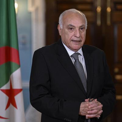 Ahmed Attaf, ministre des Affaires étrangères et de la Communauté nationale à l'étranger