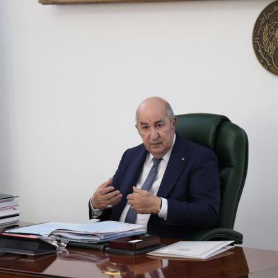 Abdelmadjid Tebboune, président de la République