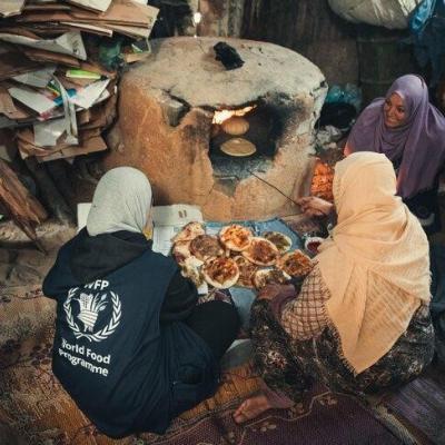 برنامج الغذاء العالمي-غزة