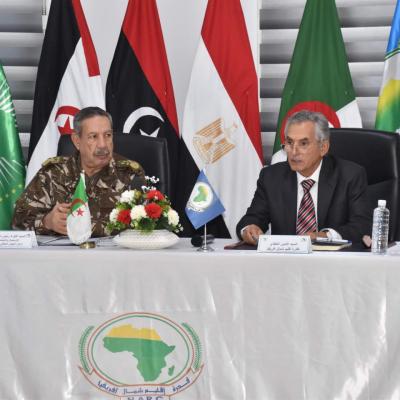 Exercice sur le Poste de Commandement de la capacité régionale de l'Afrique du Nord