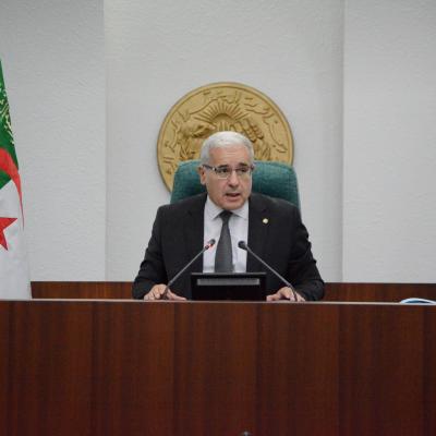 Brahim Boughali, président de l'Assemblée populaire nationale