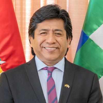 Esteban Elmer Catarina Mamani, vice-ministre bolivien des Affaires étrangères 