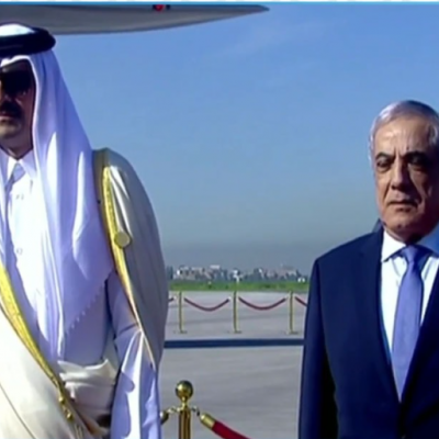 أمير دولة قطر يحل بالجزائر