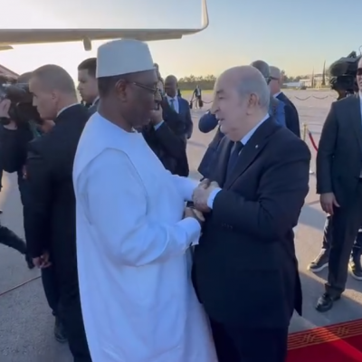 رئيس الجمهورية يستقبل نظيره الرئيس السنيغالى