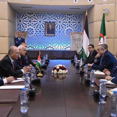 عطاف ورئيس الوزراء الفلسطيني