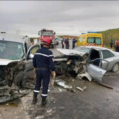 حادث مرور الشلف