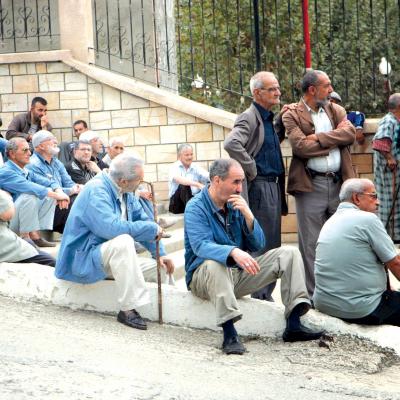 Groupe de retraités en Algérie 