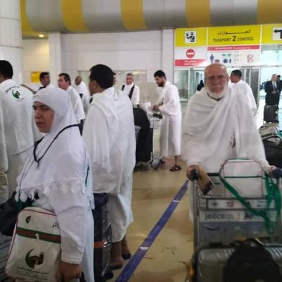 وصول الحجاج الجزائريين