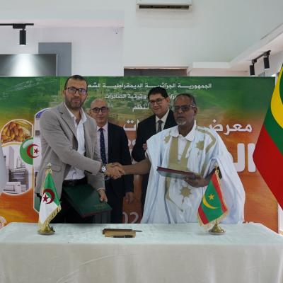 Signature de sept mémorandums d'entente entre des opérateurs économiques algériens et mauritaniens