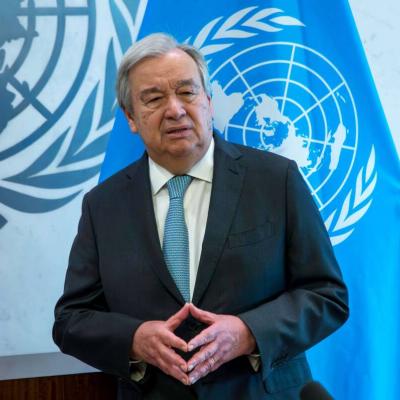 Antonio Guterres, SG de l'ONU