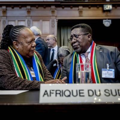 L'Afrique du Sud salue la décision «plus ferme» de la CIJ 