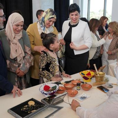 Soraya Mouloudji inaugure le 9e Festival national de la création féminine à Alger 