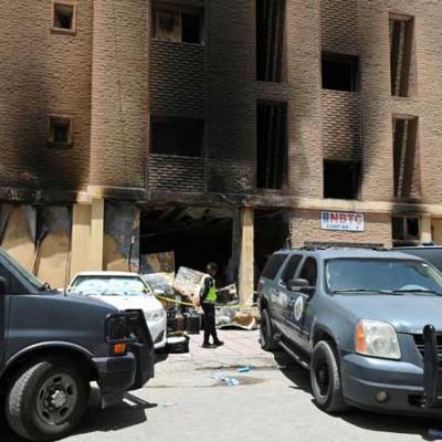 الكويت: مصرع 49 شخصا إثر حريق بعمارة جنوب البلاد 