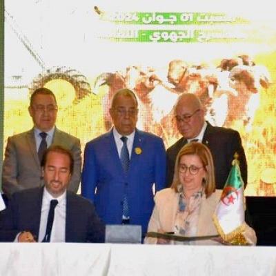 توقيع اتفاقية-إطار بين وزارة الفلاحة ومجلس التجديد الاقتصادي الجزائري