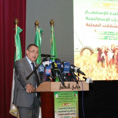 Brahim Merad, ministre de l'Intérieur, des collectivités locales et de l'aménagement du territoire