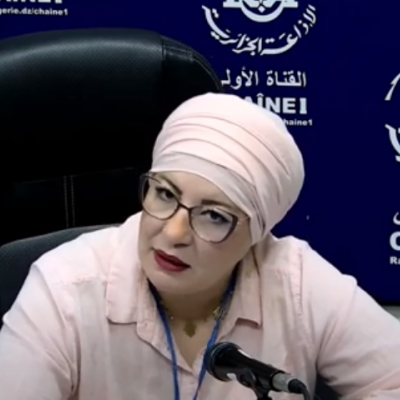 ليلى رمضاني، المديرة الفرعية المكلفة بتعزيز قدرات المصالح البيطرية بوزارة الفلاحة ليلى رمضاني، المديرة الفرعية المكلفة بتعزيز قدرات المصالح البيطرية بوزارة الفلاحة