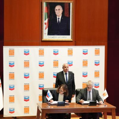 Sonatrach signe un mémorandum d'entente avec la société américaine «Chevron»  
