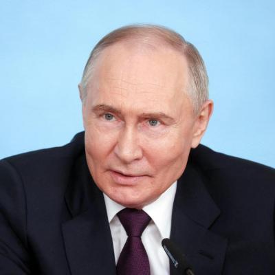 Vladimir Poutine, président de la Russie