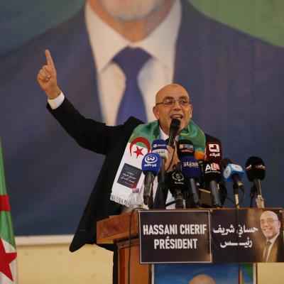 Abdelaali Hassani Cherif, candidat du MSP 