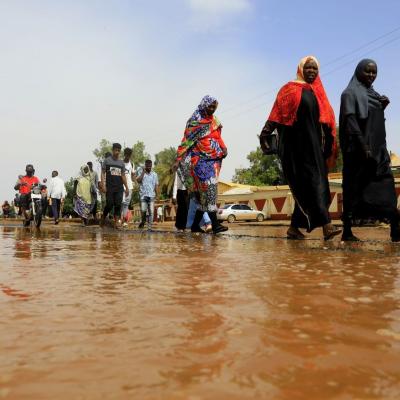 Plus de 117 000 personnes déplacés au Soudan à cause des inondations  