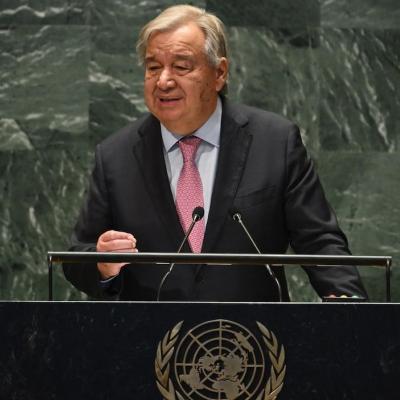 Antonio Guterres, SG de l'ONU